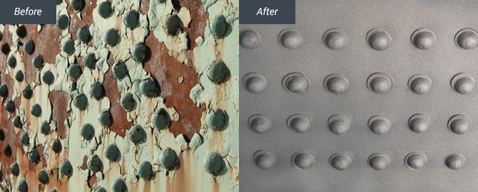 Surface Preparation Before and After